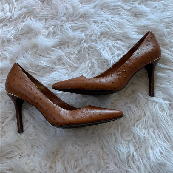 Shoes - Ralph Lauren Brown Heels SIZE 9.5